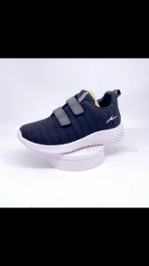 FIURI - ANDO - IRVINE PEREKAT 31-38 FULL HITAM - SEPATU SNEAKERS KANVAS SOL KARET ANAK KECIL LAKI-LAKI - SEPATU KETS LUCU FASHION TRENDY - SEPATU SEKOLAH PAUD TK SD KRETEKAN PEREKAT CEWEK COWOK MURAH PROMO DISKON BONUS KAOS KAKI