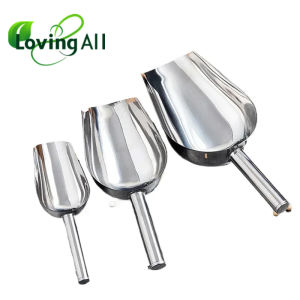 Stainless-Steel Ice Cube Scoop Bar Buffet Party Kitchen Spice Candy Flour Nut Scoop Spoon Dry Goods Shovel Kitchen Accessories