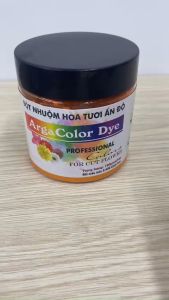 Bột Nhuộm Hoa Tươi Nhập Khẩu (1 hủ 110gr pha 12L nước x 8 màu nhuộm) giúp đổi màu hoa cắt cành tại vựa sỉ hoa