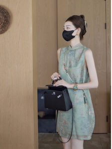 Fashion Temperament Slimming Sleeveless Dress
