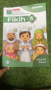 Buku Siswa Fikih Madrasah Ibtidaiyah (MI) Kelas 5 KMA-450 K-Merdeka (GOS)