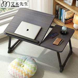 Elevating Laptop Desk for Bed Small Table in Bedroom Home Use Lazy Desk Dormitory Student Writing Learning Desk Computer Table