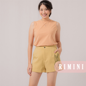 RIMINI - Bawahan Remaja Hotpant Casual Kekinian XS-XL - Molie Rabbit A-Line Short 85708