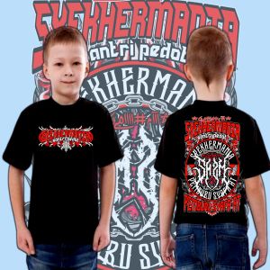 baju santri KAOS SYEKERMANIA PEMBURU SYAFAAT kaos sholawat