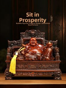 JUSHANYUAN | Wealth Attracting Maitreya Figurine