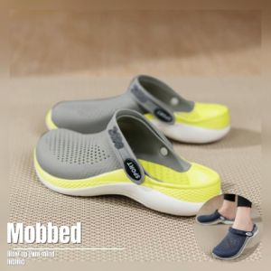 QXshop จัดส่งในประเทศ รองเท้าแตะผู้ชาย งานวัสดุยางแฟชั่นทรงหัวโตไซซ์ผู้ชาย ดีไซน์เท่ห์มาก มีสายรัดส้น โทนสีเข้มใส่ง่าย จัดส่งไวแน่นอน