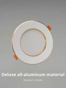 LED Ceiling Downlight 12W/9W/7W – Ultra Bright Tricolor Dimmable Lamp Energy Saving Aluminum Pin Light