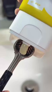 360° Three Sided Toothbrush with Tongue Cleaner No Dead Angle Cleaning Tongue Soft Bristles Adult Household