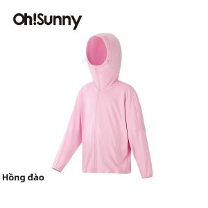OHSUNNY | Áo Chống Nắng Trẻ Em In Hình Thú Vui Nhộn Chống UV Thoáng Khí