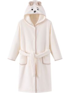 Bộ Đồ Bơi Trẻ Em Dài Tay Khăn Tắm Có Thể Mặc Thấm Hút Mùa Đông Dành Cho Bé Trai Và Bé Gái Đồ Bơi Bằng Vải Polyester