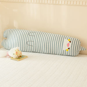 Gối Dài Ba Lớp Cho Phụ Nữ Mang Thai Và Trẻ Em Gối Ngủ Bên Hông Gối Ôm Gối Lót Lông Cừu PP Cotton Gối Tròn Hình Trụ