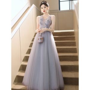 Gray Fairy Evening Dress: A Luxurious Choice for Women's Special Occasions