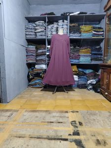 Gamis crinkle model baru.  M L XL XXL