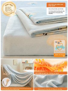 HAOMIAN | Drap Giường Dày Ấm Đơn Đôi Sử Dụng Mùa Đông Thiết Kế Mới 2026
