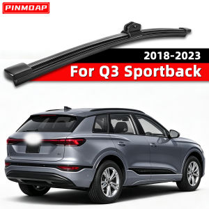 PINMOAP Suitable For Audi Q6 e-tron 2021-2024 Rear Windshield Wiper Blade Replacement With Silent Rubber Strip Accessories