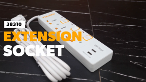 Tolsen 3 Way Extension Socket (Industrial) 38310