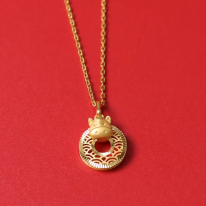 Chow Sang Sang 周生生 999 24K Pure Gold Price-by-Weight  Gold Pendant 94415P