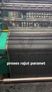 Paranet 75% GRADE A lebar 3 meter Rajut Zigzag / Jaring Paranet Tebal 75% % / Shading Shade Net V HDPE