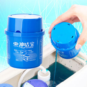 1pcs=80g Blue Bubble Automatic Toilet Cleaner Quickly Remove the Odor and Dirt Detergent Automatic Flushing Toilet Deodorant Toilet Cleaner