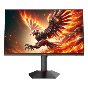 HKC G24H2 24-Inch 2K 180Hz Gaming Monitor External Laptop Display Curved Screen Rotatable Wall-Mountable Desktop Computer Screen