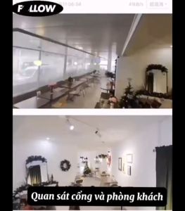 FOFU Camera wifi không dâyFull HD 3MP 4MP 2Ktầm nhìn ban đêm Xem trước màn hình kép ống kính kép 360 độ không có ngõ cụt iCam365