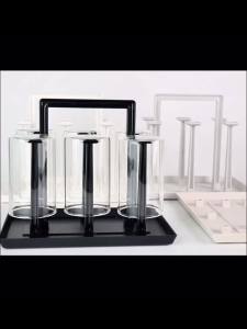 Cup Holder Cup Draining Board Cup Shelf Upside down Water Cup Hanger Glass Tea Cup Drain Rack Tray Living Room Storage Rack