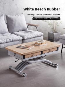 GUANYU | Adjustable Folding Extendable Dining Table and Coffee Table Square