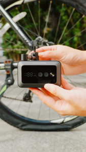HOTO Air Pump Extend - 150 PSI LED Light 5 Modes Smart Auto-Stop 2500mAh Outdoor Tire