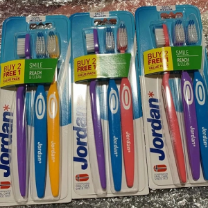 Jordan Smile Toothbrush (Perfectly Reach & Clean) Soft/ Medium & Hard Teeth Cleaning Teeth Care Berus Gigi 牙刷 Jordan Dental Aliexpress Jordan Sneakers - Lazada