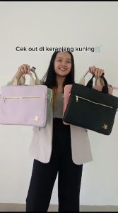 MHSPROJECT TAS LAPTOP WANITA CASE LAPTOP TAS KERJA WANITA TERBARU MUAT LAPTOP 12-14INCH SLIM TERBARU 2024