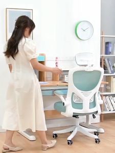 🚀24 Hours Ship Out🚀Korea Ergonomic Chair Home Office Chairs High Back Comfortable Computer Chair for Meeting Room With Adjustable Armrest