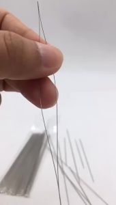 Bead Needle 5 Sizes Stainless Steel Sewing Needles Big Eye Beading Needles Collapsible Embroidery Beading Needle