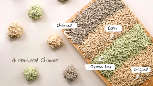 Nurture PRO Pawsoft Tofu Cat Litter 7L | NurturePRO Tofu Litter Soya Corn Green Tea Charcoal