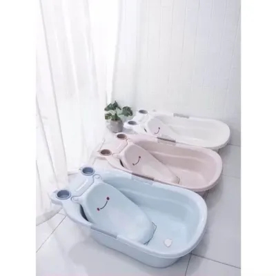 Chậu Tắm Cao CấpChậu Tắm Ếch Đáng Yêu Cho Bé Nhựa PP An Toàn Có Van thoát nướcnhiều màu tiện lợi 🧡🧡🧡