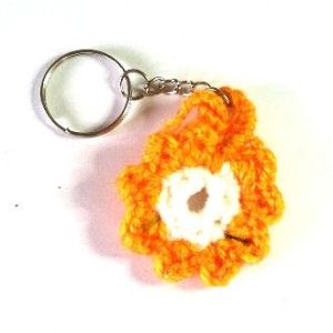 CROCHETTTE Daisies Keychains