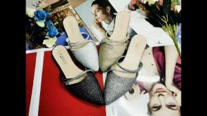 Hello queen womens pointed flat sandals 2023.5