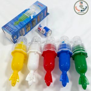 LM-0203 JIAHONG Lampu Torpedo 5LED Bersinyal 1 Warna Cahaya 1Baterai Lampu  Nelayan Lampu Sinyal Kapal Baterai Besar Tyoe A1