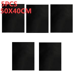 1-5PCS 40x50/33X40cm Oven Liners Grill Mat on Stick BBQ Grill Liners Reusable arbecue Baking Liners Cook Pad Microwave Oven Tool
