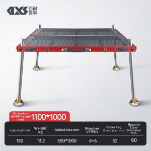 MLZH | Portable Foldable Aluminum Fishing Platform