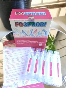 Fo 3Probi Fobelife - Cải thiện hệ vi sinh đường ruột giảm rối loạn tiêu hoá - Hộp 20 ống 10ml