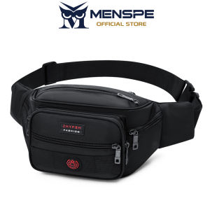 MENSPE Fashion Waist Bag Chest Bag Waterproof Sports Bag Large Capacity Casual Bag Messenger Bag Outdoor Fitness Bag Travel Bag Business Bag