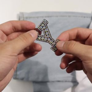 26Pcs A-Z Colorful Alphabet Ironing Embroidery English Letters Clothes Stickers Fabric Applique Iron On Patch Embroidery Sewing