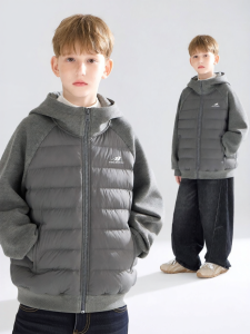 MUCMUKN | Warm Waterproof Breathable Boys Knitted Wool Down Jacket