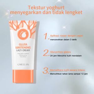 GMEELAN Cream 30GR /GMEELAN Gluta Whitening Lazy Cream / NASA GROSIR