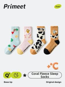 PRIMEET | Warm Non-slip Cartoon Mid-calf Socks