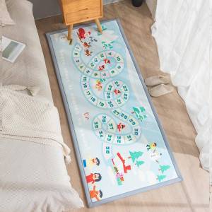 Creative Cartoon Flannel Non-slip Childrens Rug