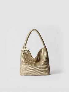 ECODAY | Original Design Champagne Braided Tote Large Capacity Commuter Bag