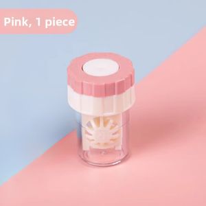 Manual Rotating Contact Lens Cleaner Storage Box