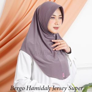 JILBAB INSTAN JERSEY KOREA OVAL