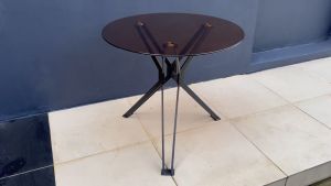 Cascina Dining Table / Round Glass Cafe Table - FRM5113A